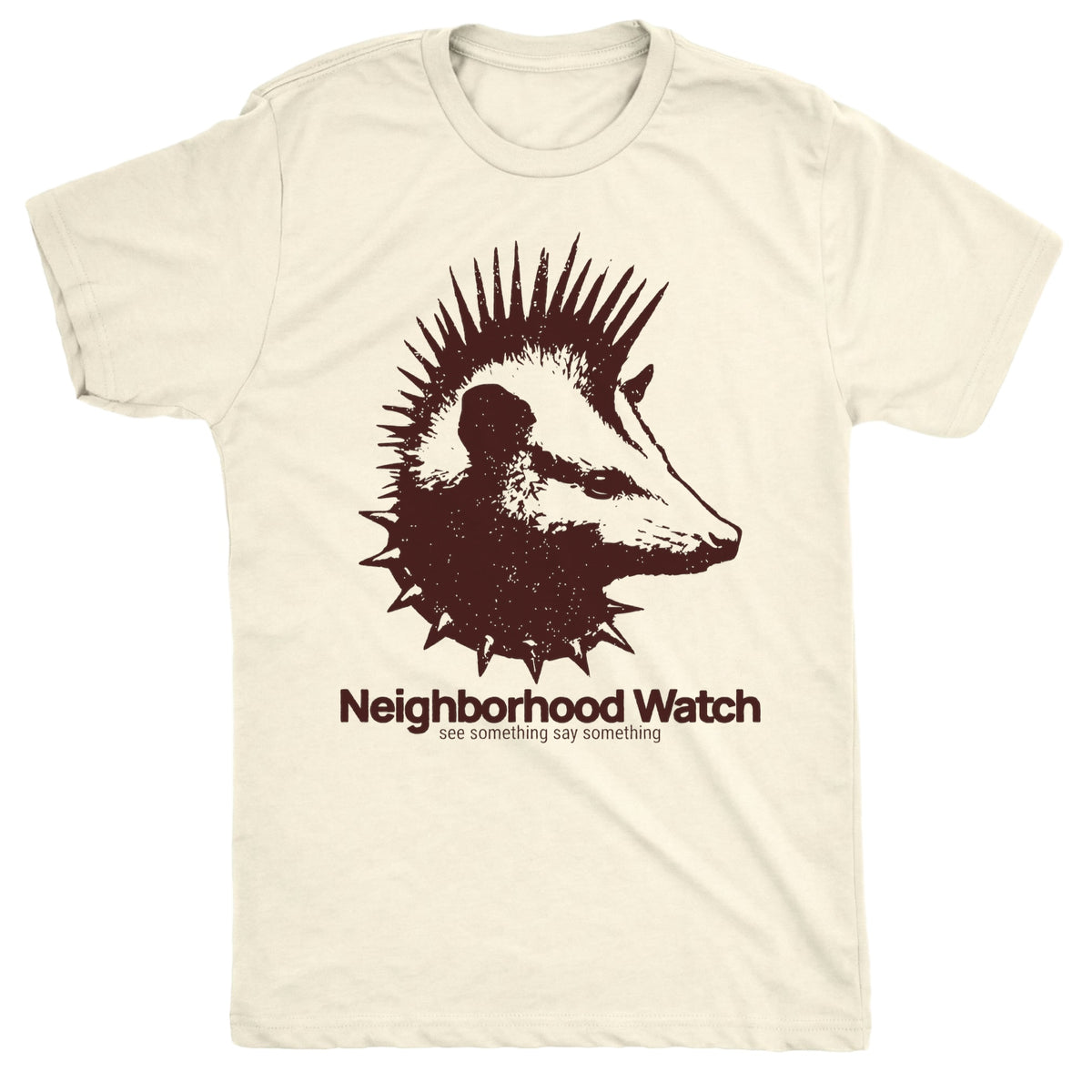 NBHD Watch Tee Natural Mockup