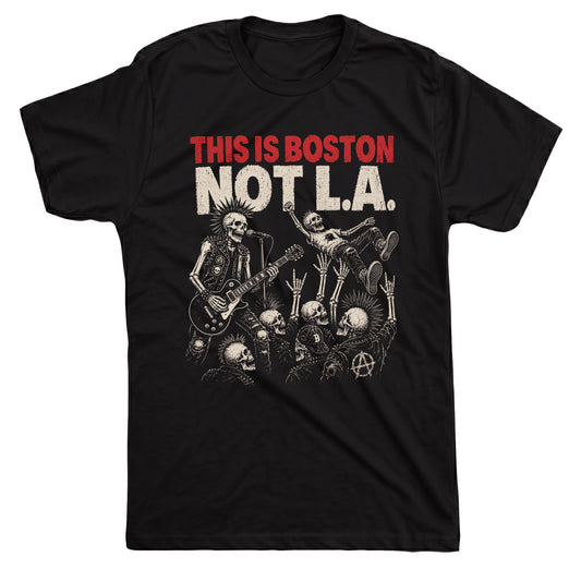 NOT L.A. Tee Black Mockup