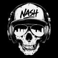 Nash Smile Tee Black Design