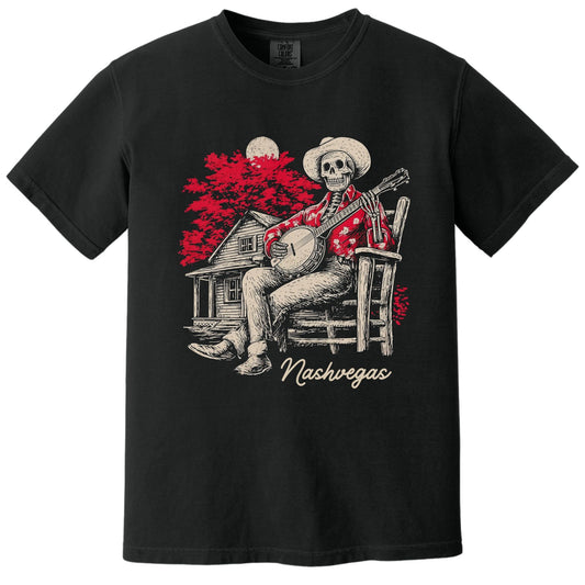 Nashvegas Tee | Comfort Colors® 1717 Black
