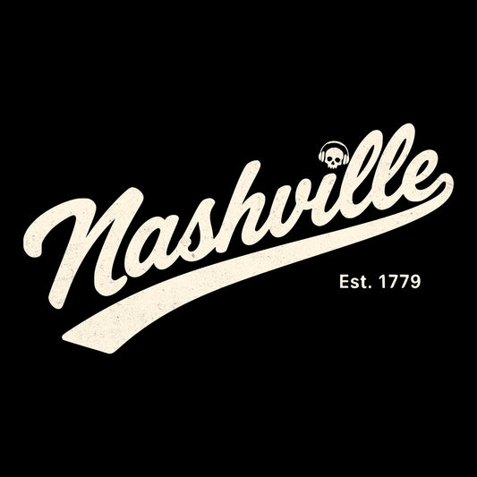 Nashville - Est. 1779 Tee Black Design