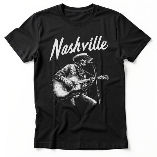 Nashville Ghost T-Shirt | Class Tee Black