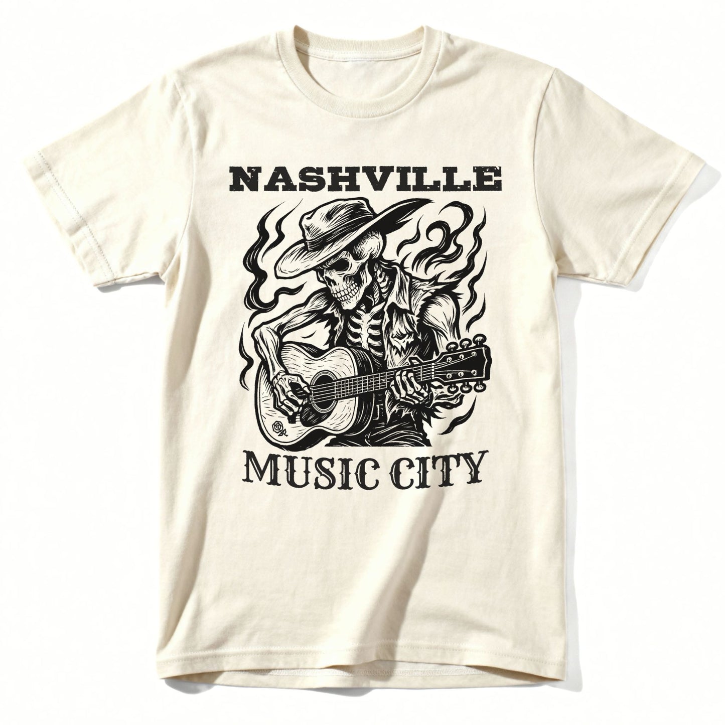 Nashville Music City T-Shirt | Class Tee Natural