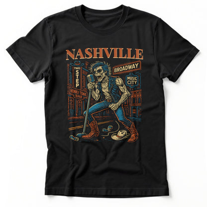 Nashville Rocker T-shirt | Class Tee Black