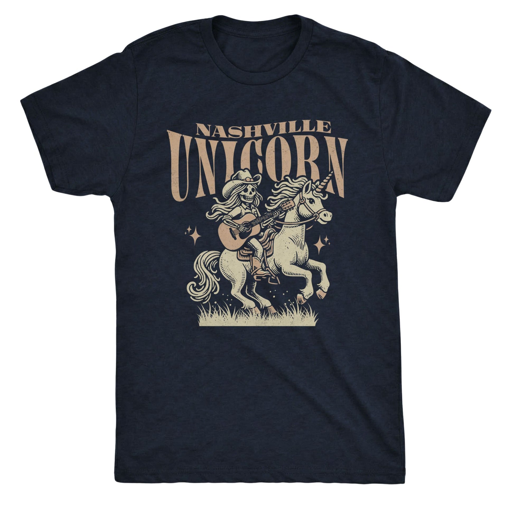Nashville Unicorn Navy Mockup