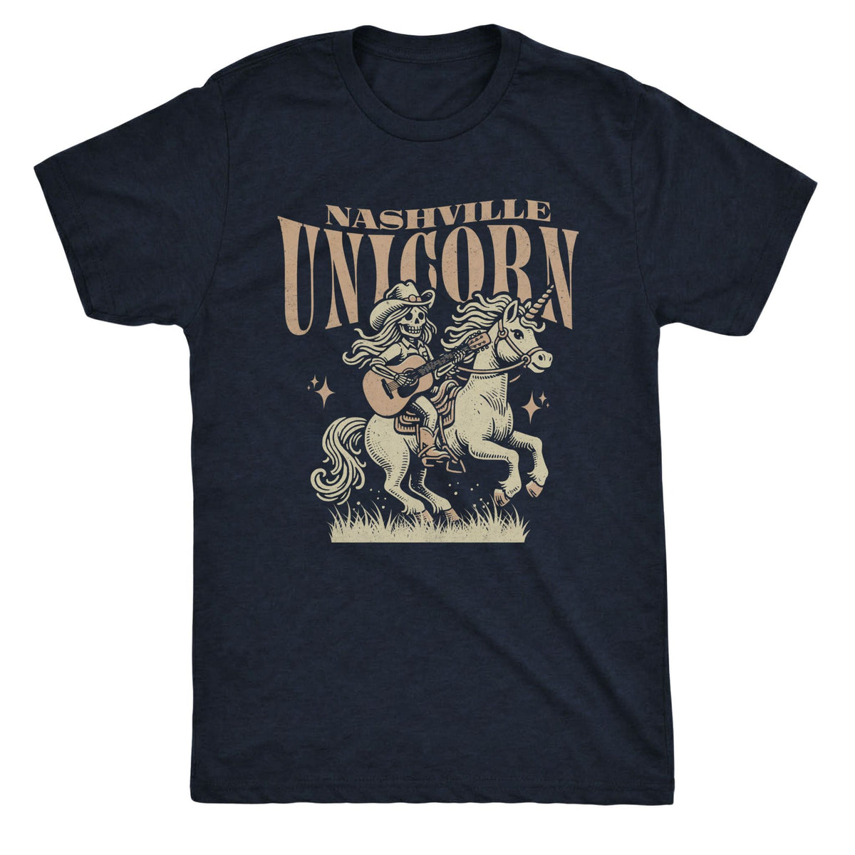 Nashville Unicorn Navy Mockup