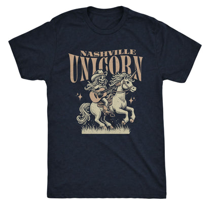 Nashville Unicorn Navy Mockup