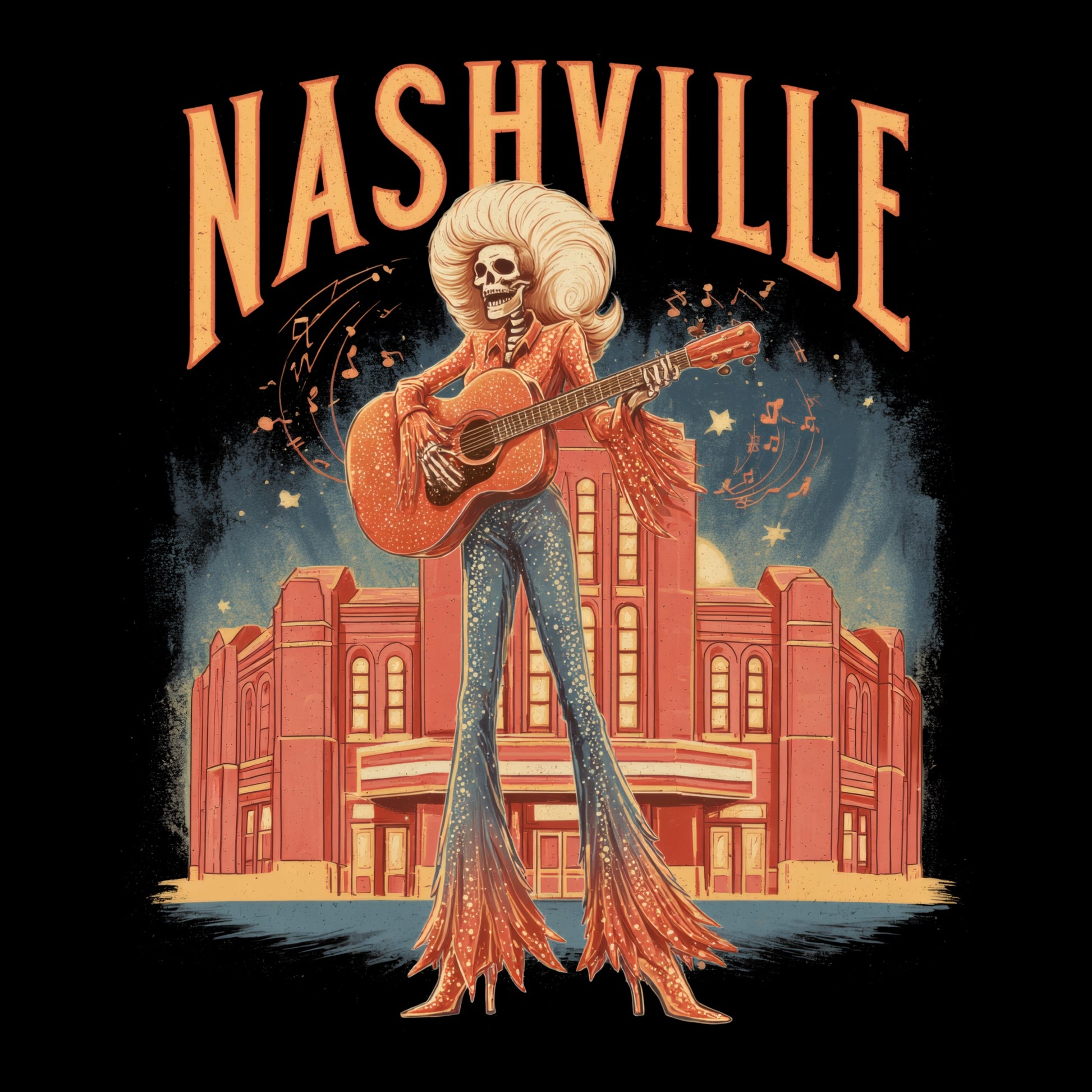 Nashville Auditorium T-Shirt Design