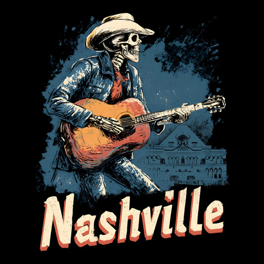 Nashville Cowboy T-Shirt Design