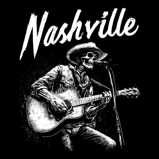 Nashville Ghost T-Shirt Design