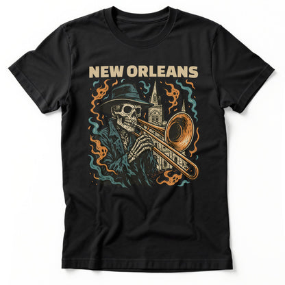 New Orleans Cathedral T-shirt | Comfort Colors® 1717 Black