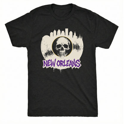 New Orleans Vinyl Tee | Classic Tee Black