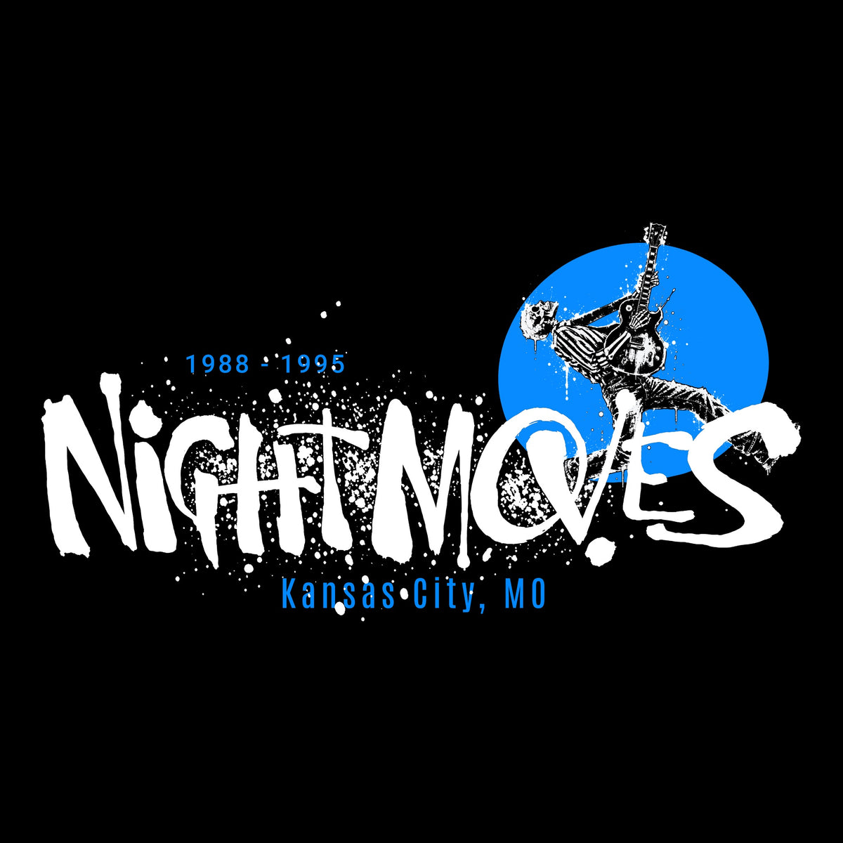 Nightmoves Tee Design Black