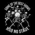 No Stage Tee Design Black