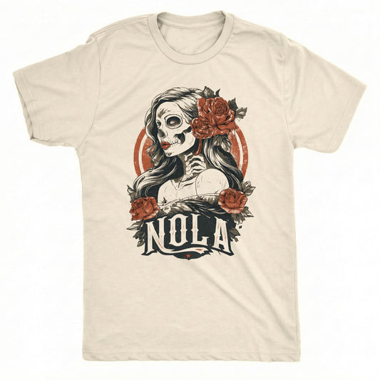 Nola Queen T-Shirt | Comfort Colors® 1717 Natural