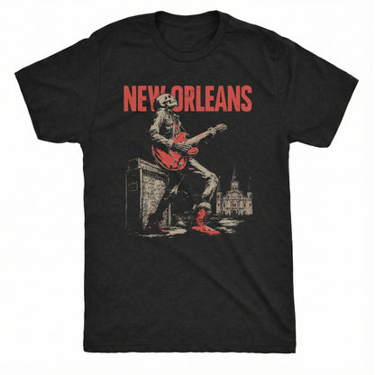 Nola Rocker Tee | Classic Tee Black