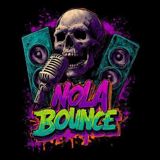 Nola Bounce T-Shirt Design