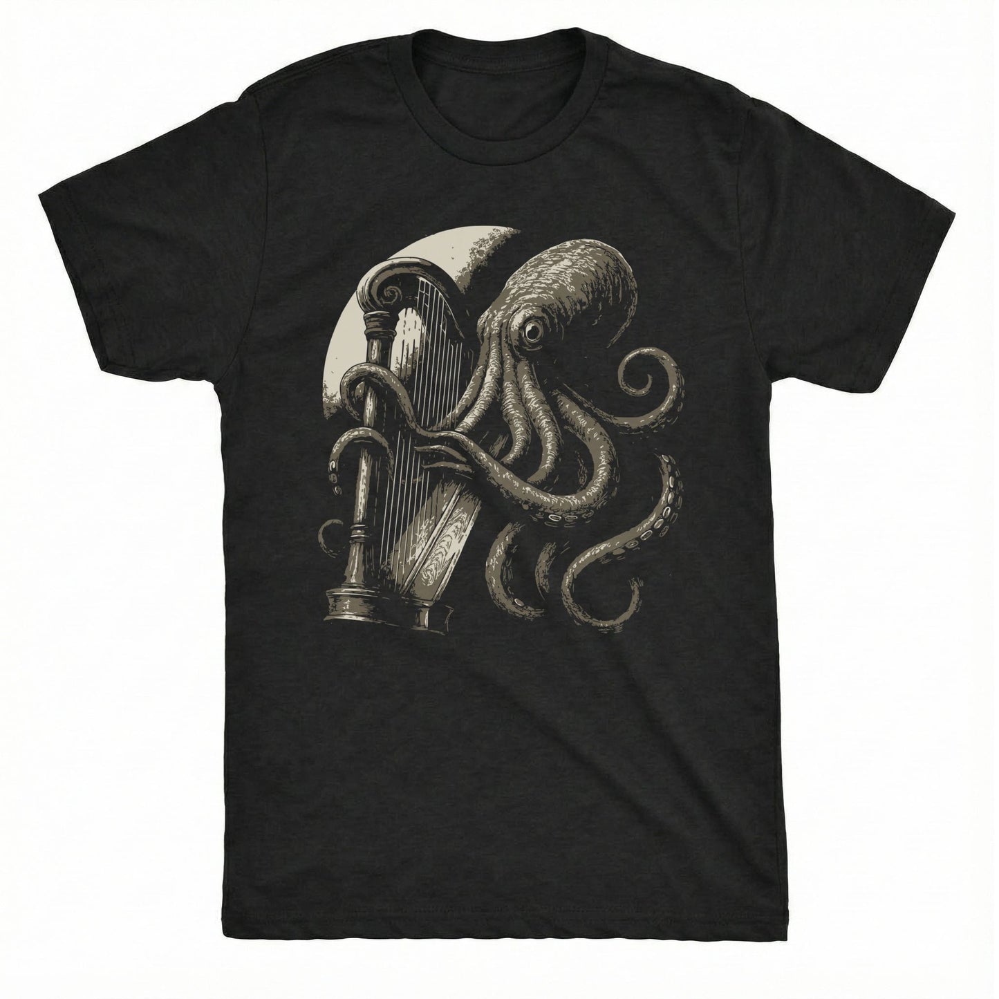 Ocean Serenade Tee | Classic Tee Black