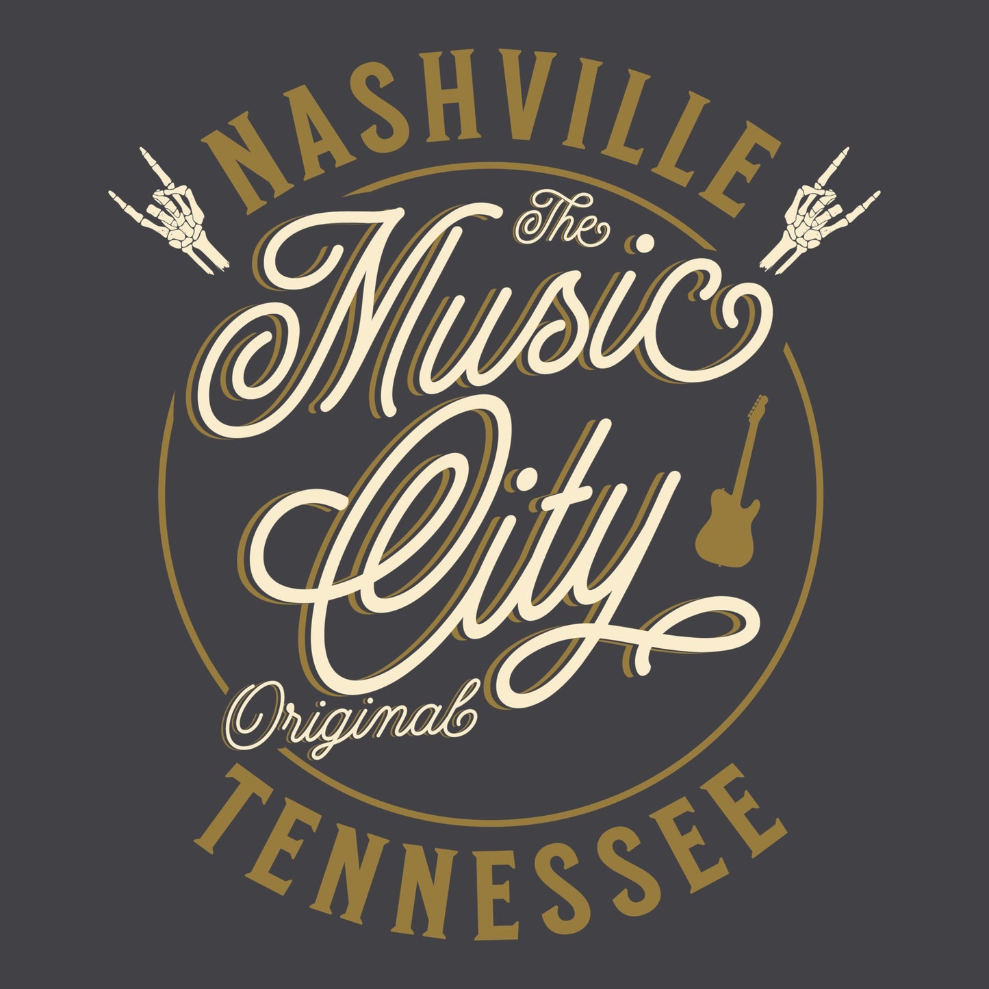 Original Nashville Tee Pepper Design