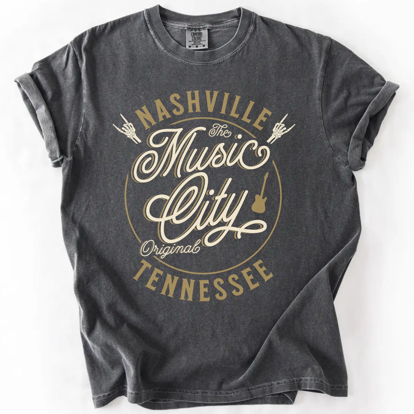 Original Nashville Tee Pepper Mockup