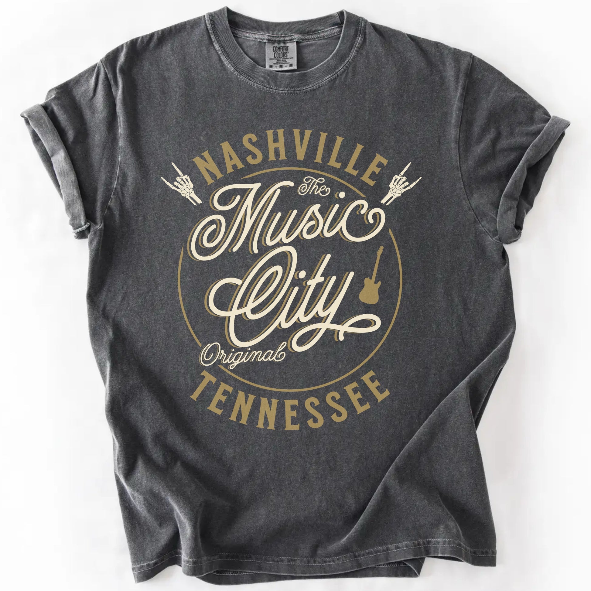 Original Nashville Tee Pepper Mockup