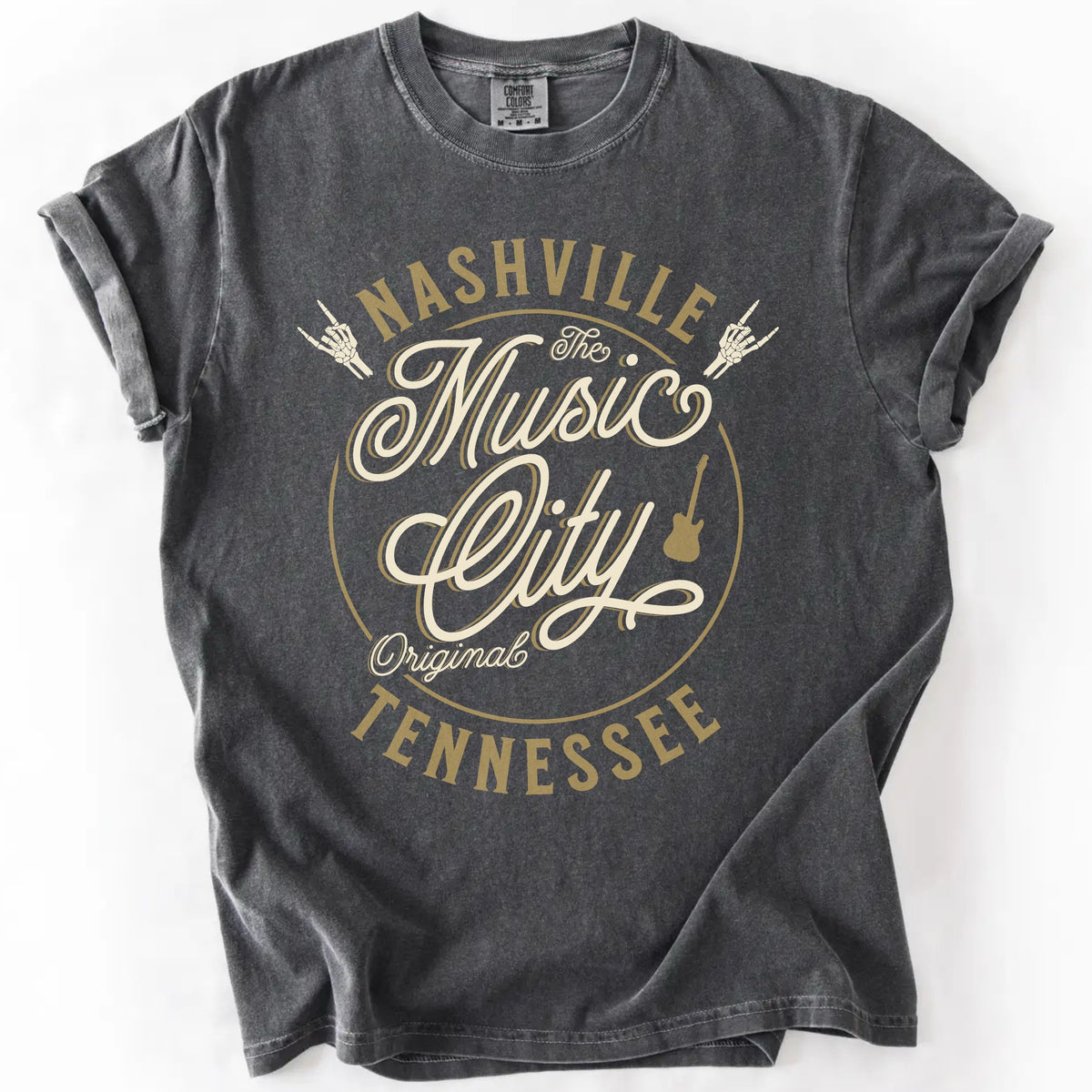 Original Nashville Tee Pepper Mockup