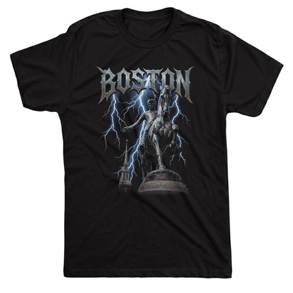 Paul Revere Tee Black Mockup