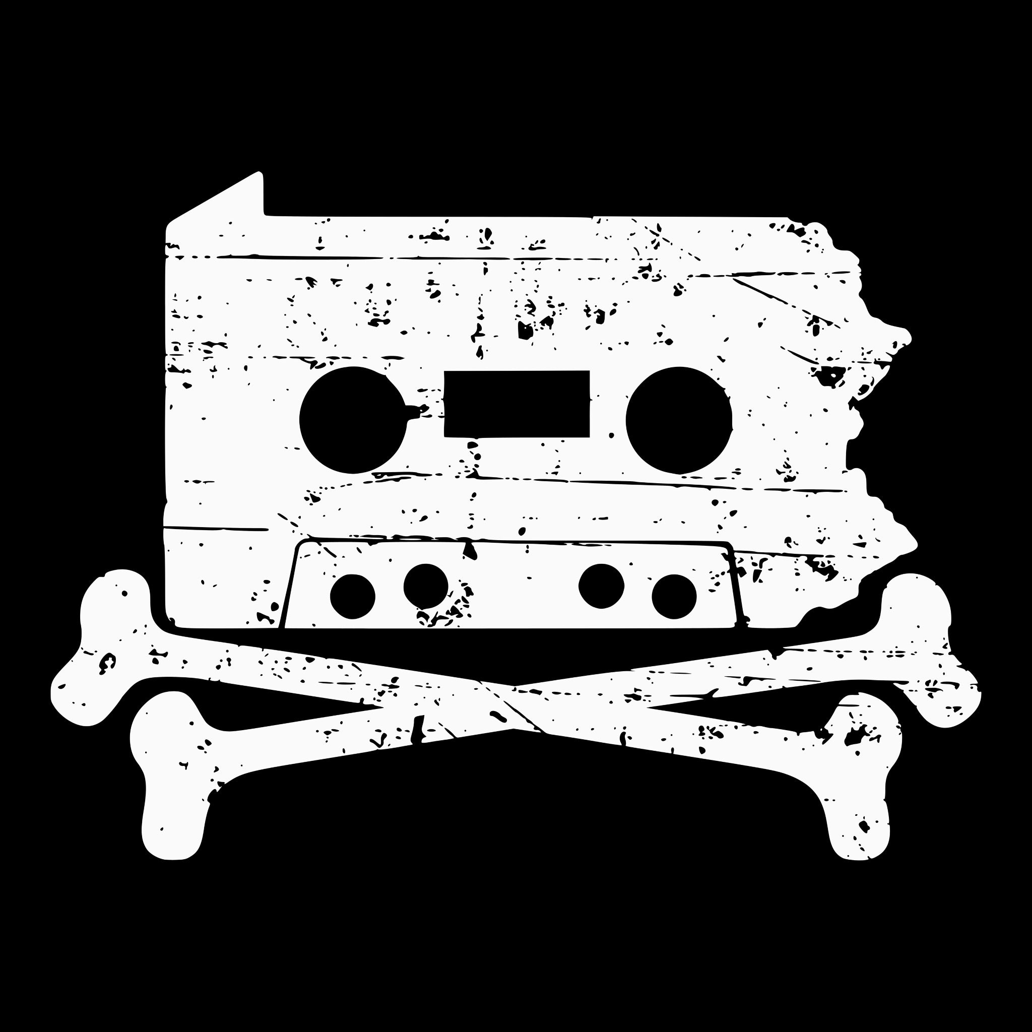 Penn. Cassette Tee Black Design