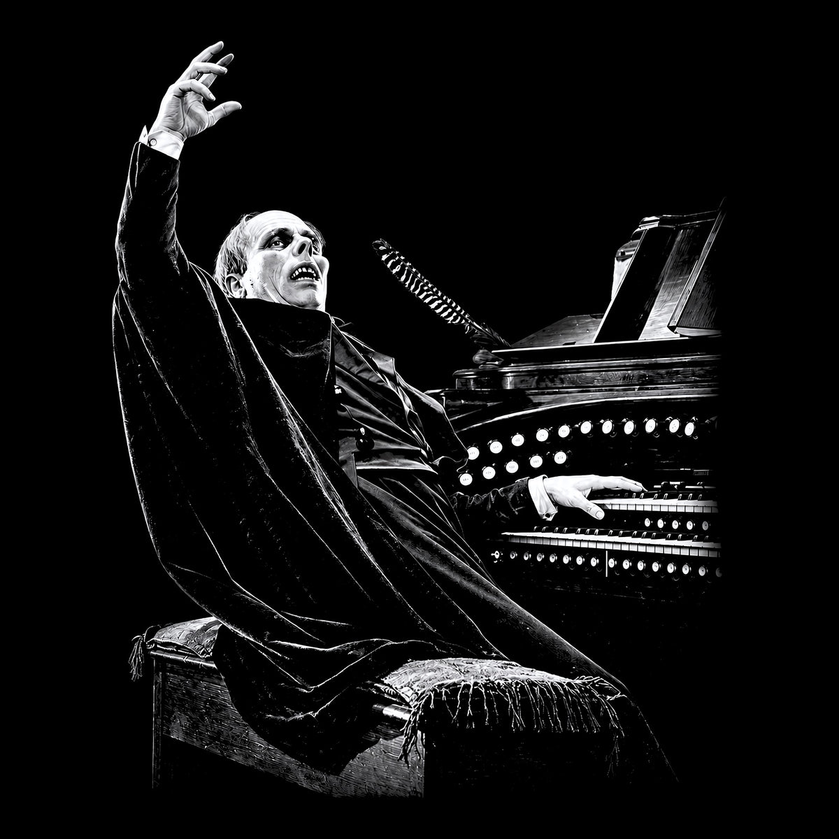 Phantom Tee Black Design