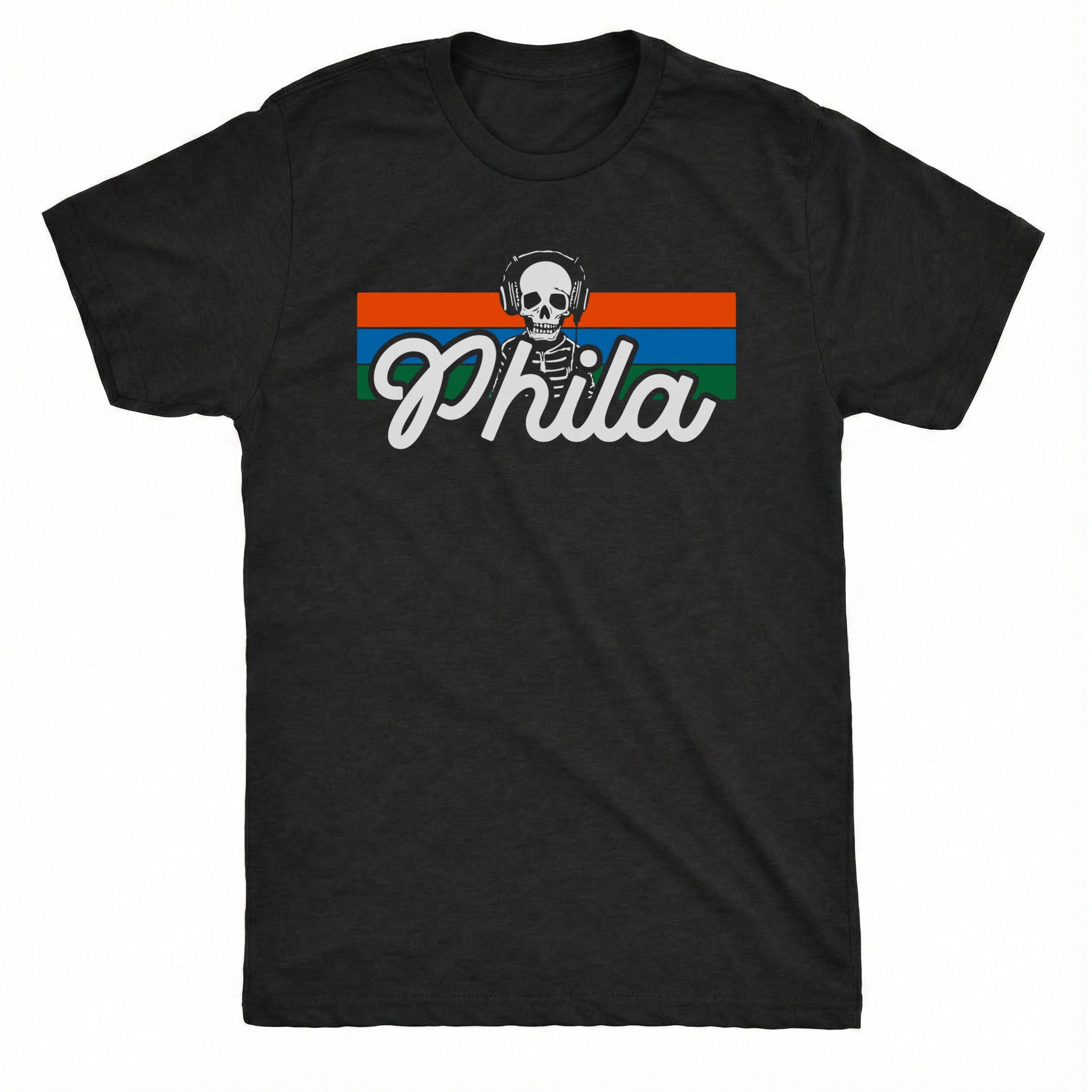 Phila Tee Black Mockup