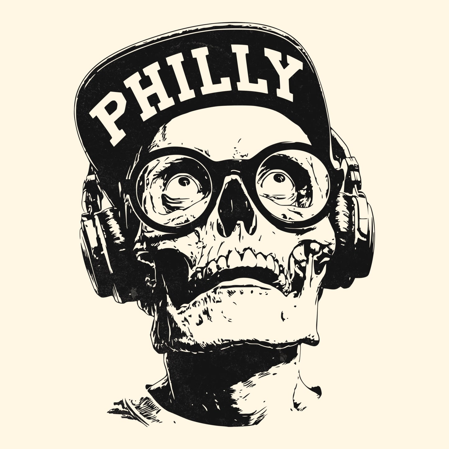 Philly Brim Tee Natural Design