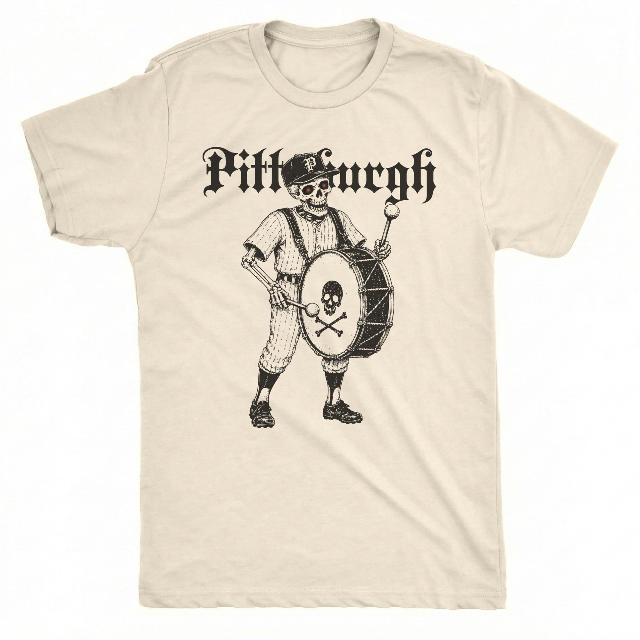 Pittsburgh Baseball Tee Natural Mockup