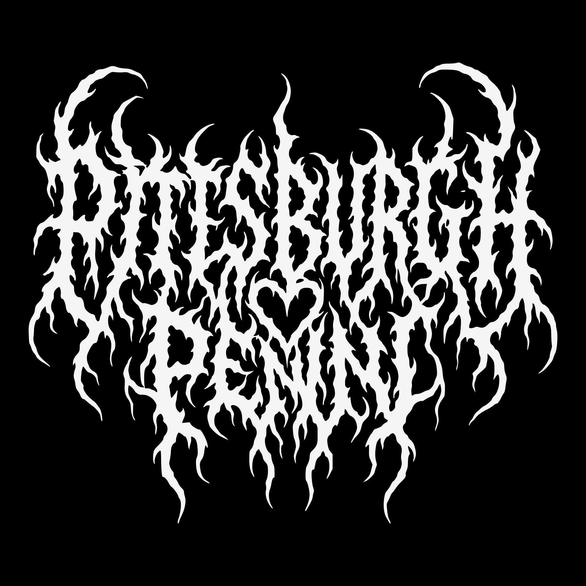 Pittsburgh Metal Tee Black Design