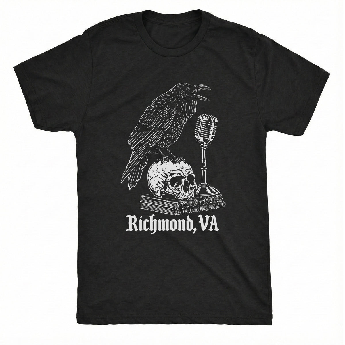 Poe Crow Tee | Classic Tee Black