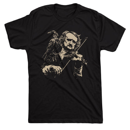 Poe Fiddle Tee Black Mockup
