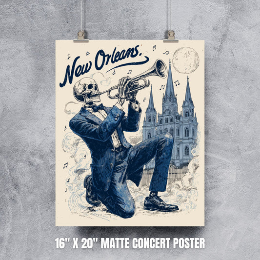 New Orleans Concert Poster