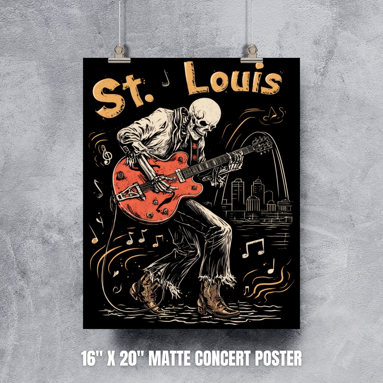 St. Louis Concert Poster