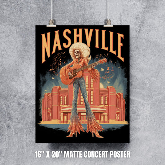 Nashville Concert Poster
