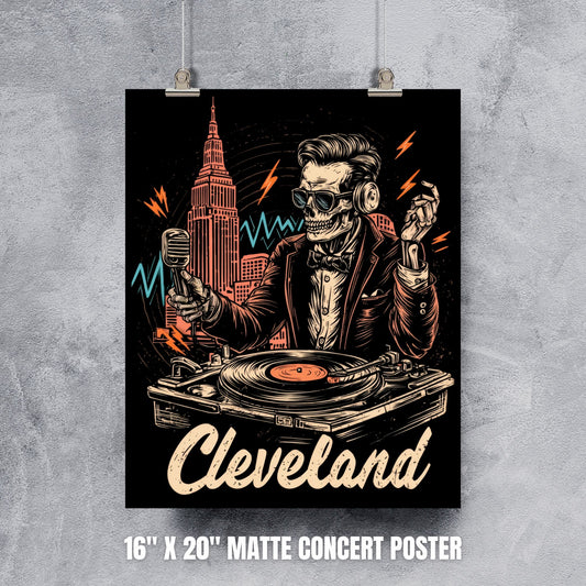 Cleveland Concert Poster