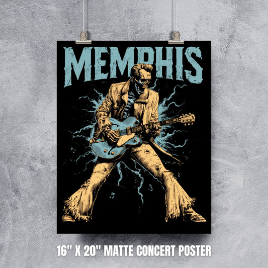 Memphis Concert Poster