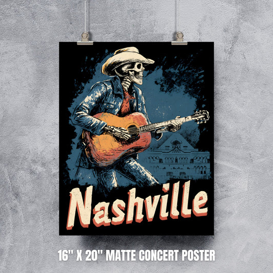 Nashville Cowboy Poster