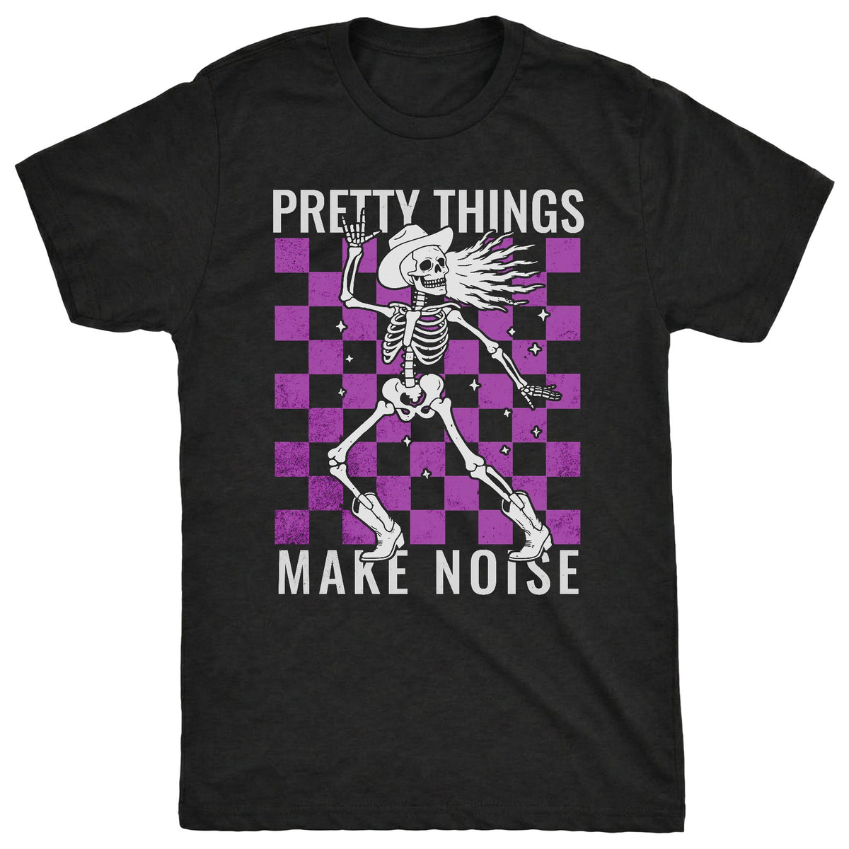 Pretty Things Tee Black Mockup
