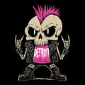 Proto Punk Tee Design Black