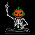 Pumpkin DJ Tee Black Design