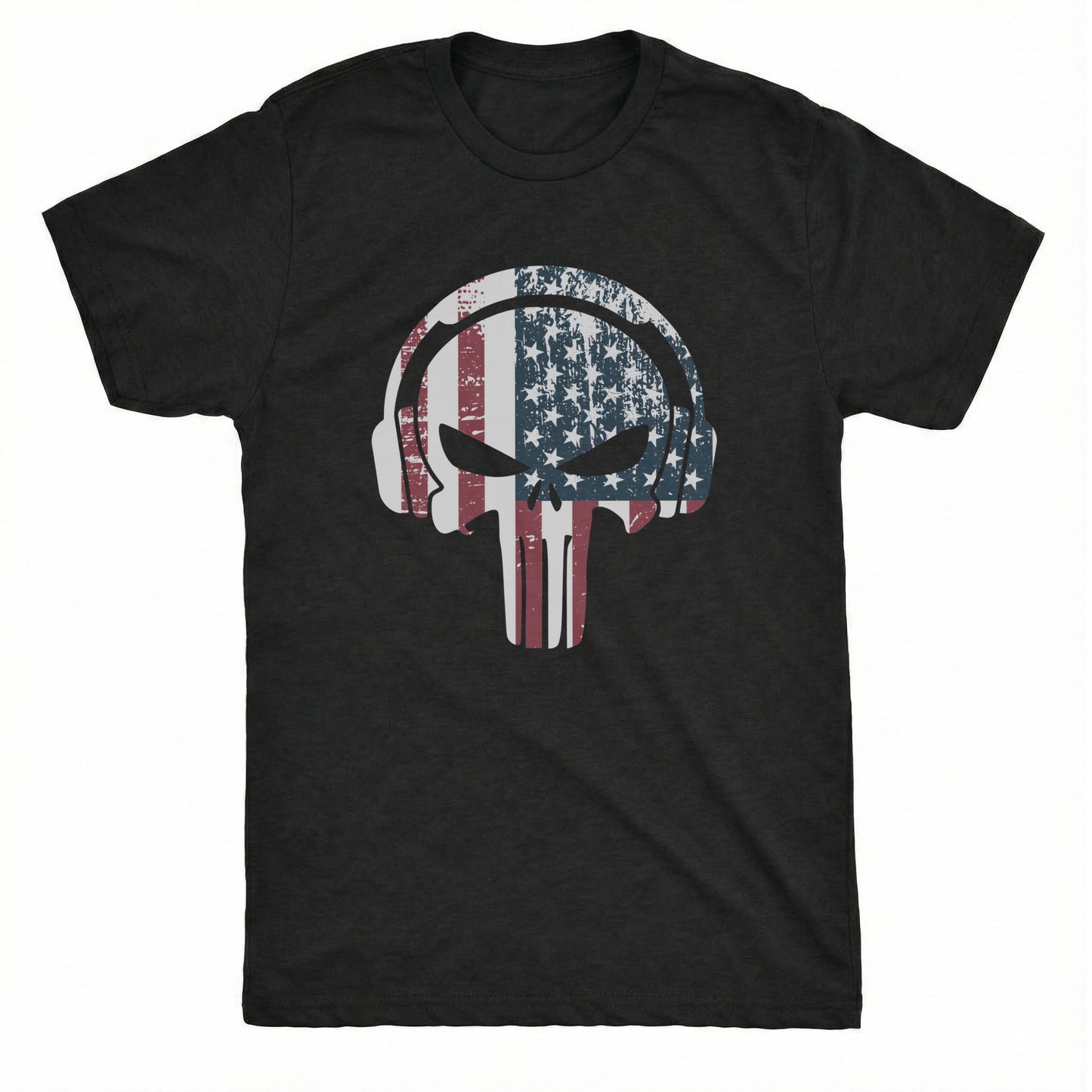 Punimerica Tee Black Mockup