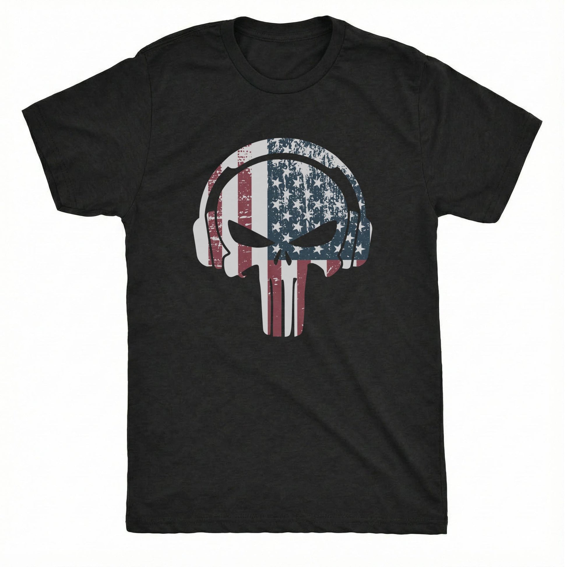 Punimerica Tee Black Mockup
