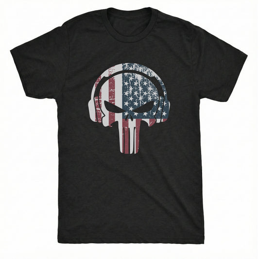 Punimerica Tee Black Mockup