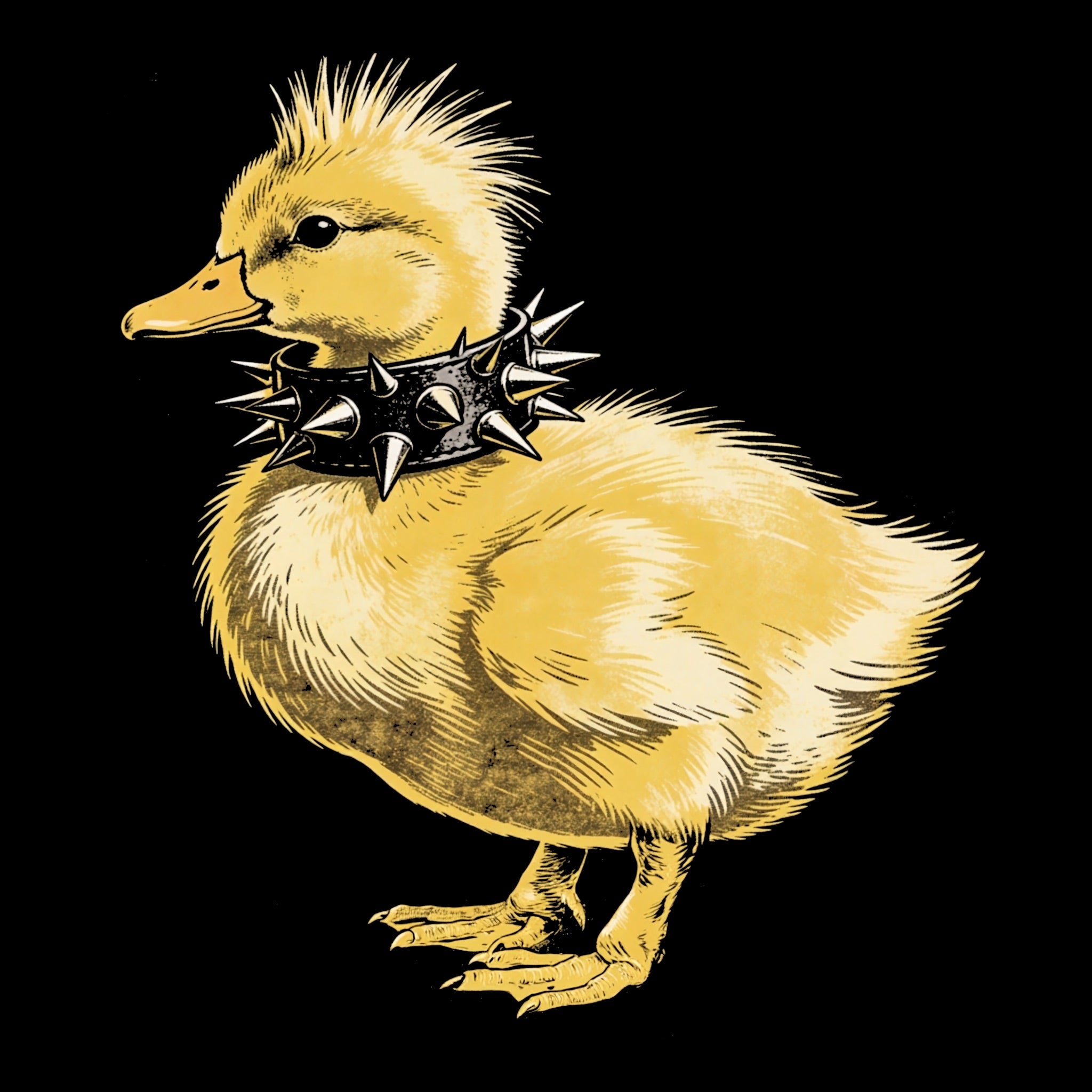 Punk Chick Tee Black Design