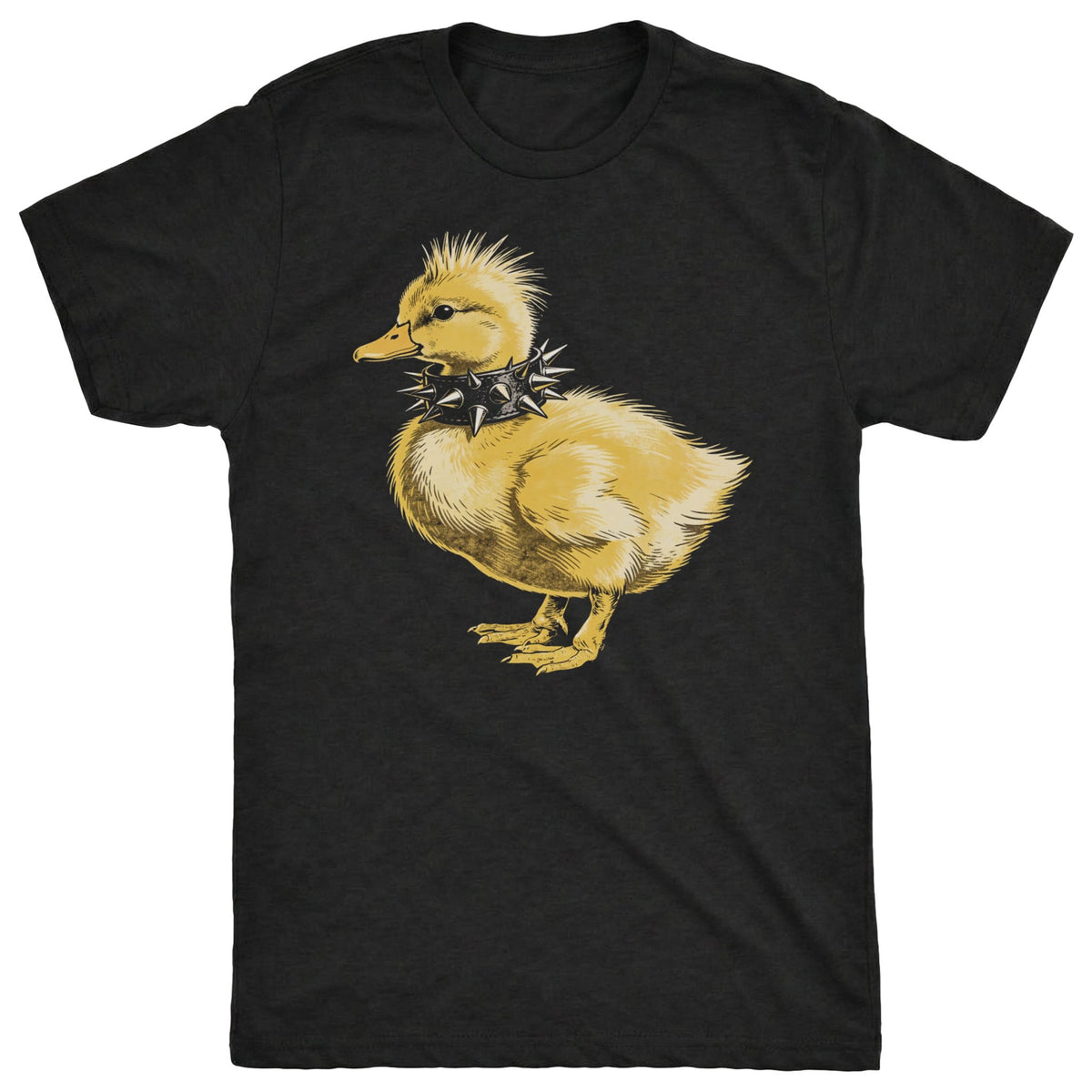 Punk Chick Tee Black Mockup