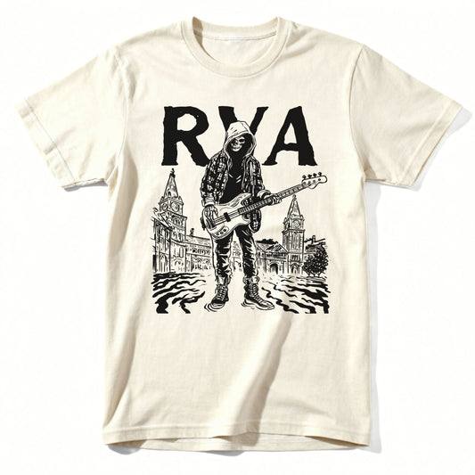 RVA Bassist T-Shirt | Classic Tee Natural